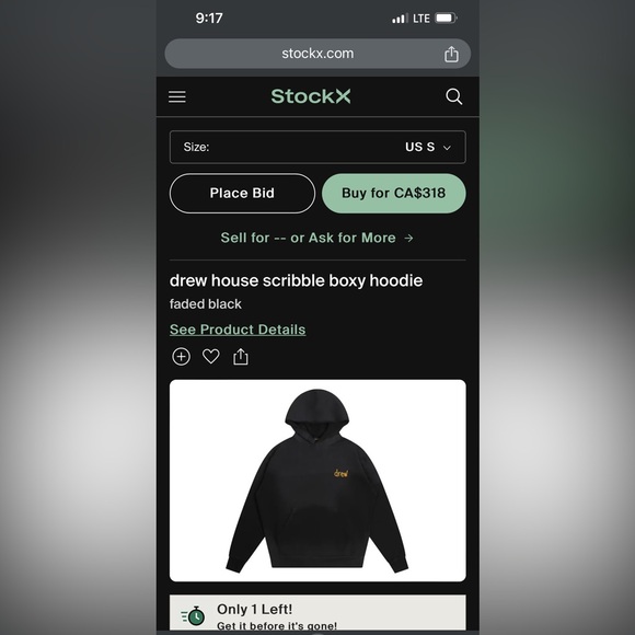 Drew House Scribble Hoodie - Picture 5 of 5